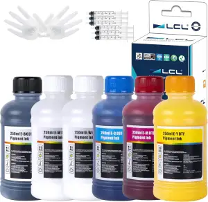 LCL 1500ML DTF Tinte, DTF Transfertinte Nachfülltinte für Epson ET-8550, XP-1500