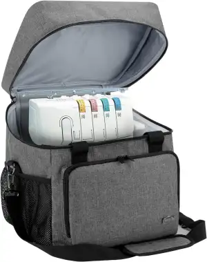 Luxja Overlock Tasche für Overlock Maschinen, Overlocktasche für Aufbewahrung Ov