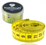 Massband 150 cm - 2 in 1 - cm + INCH Schneidermaßband - Maßband in Aufbewahrungsbox zum skalieren & messen