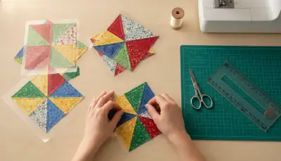 Präzision im Quilten: Foundation Paper Piecing