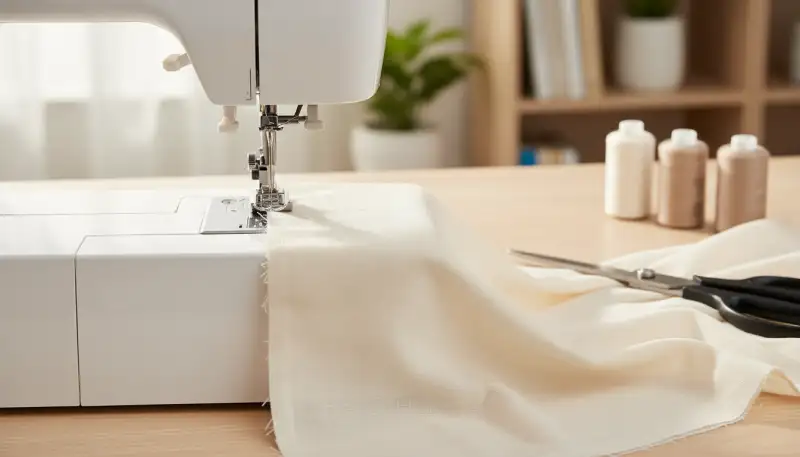 Rollsaum nähen: Feine Kanten perfektionieren