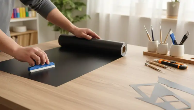 Vinylfolie anbringen: Perfekte Ergebnisse sichern